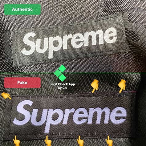 supreme side bag real vs fake|check if your supreme bag is real.